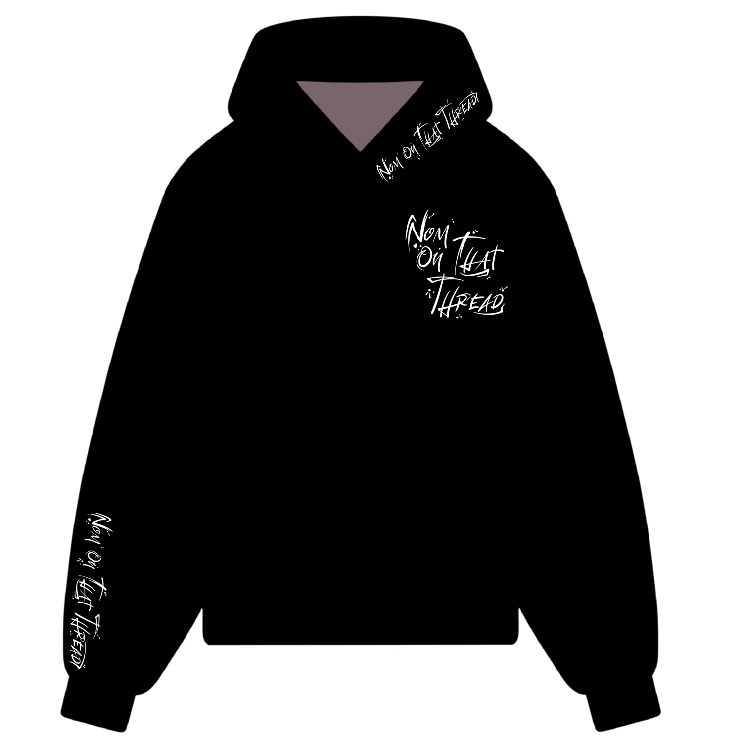 Nom Hoodie Front
